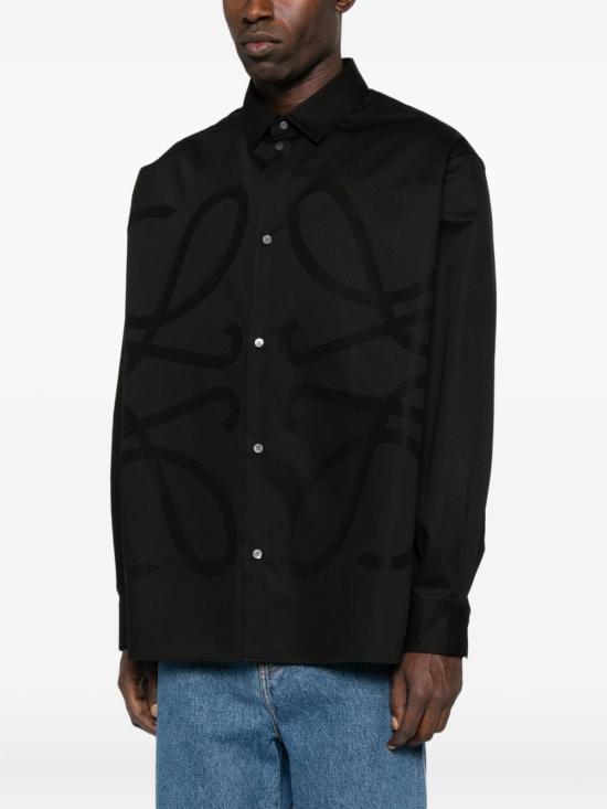 25FW 로에베 셔츠 H526Y05WEO 1100 Black - LOEWE