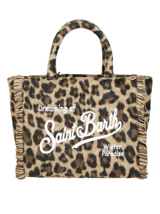 25FW [키즈] 세인트바쓰 크로스백 COL0037 00223I LEOPARD MIDI 18 EMB MARRONE