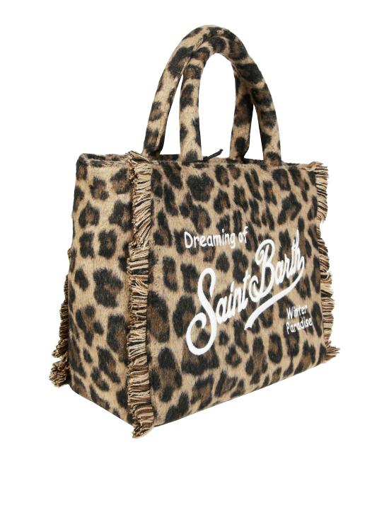 25FW [키즈] 세인트바쓰 크로스백 COL0037 00223I LEOPARD MIDI 18 EMB MARRONE - MC2 SAINT BARTH