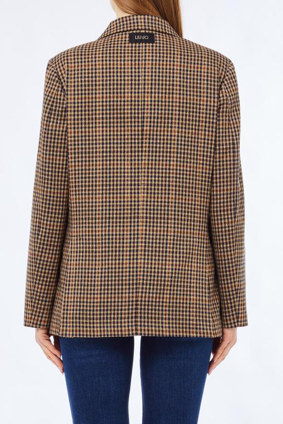 25FW 리우조 자켓 MF5158T4335 P9002 bianco beige - LIU JO