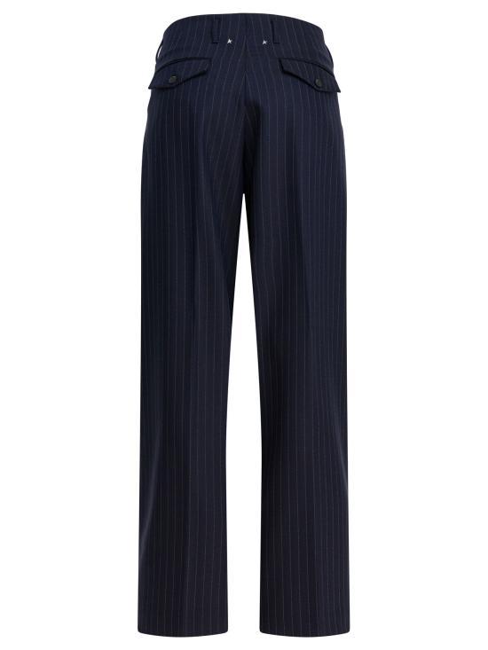 25FW 골든구스 스트레이트 팬츠 GWP01203P00209850629 Blue - GOLDEN GOOSE