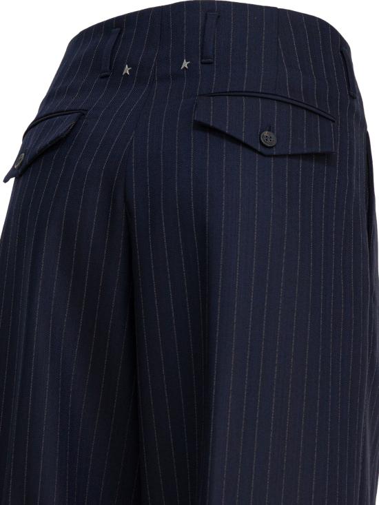 25FW 골든구스 스트레이트 팬츠 GWP01203P00209850629 Blue - GOLDEN GOOSE