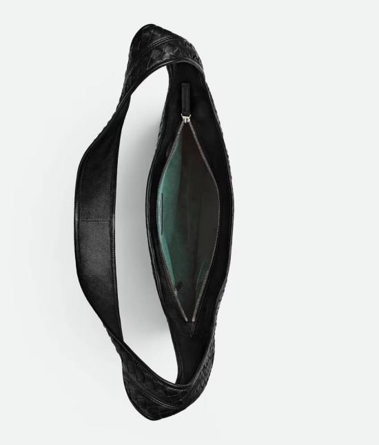 26SS 보테가베네타 라지 베네토 크로스바디백 843835V5KD08803 Black - BOTTEGA VENETA