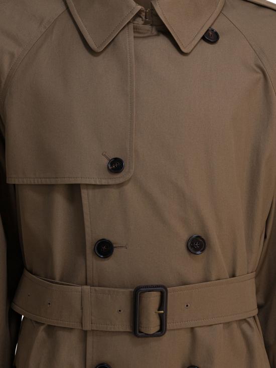 25FW 버버리 롱 개버딘 체스트우드 트렌치코트 8113612 Brown - BURBERRY