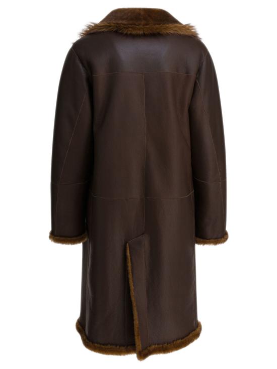 25FW 펄링바이지아니 무스탕 PAOLAMIXMERINOSTOSCANAPVISONE BROWN - FURLING BY GIANI