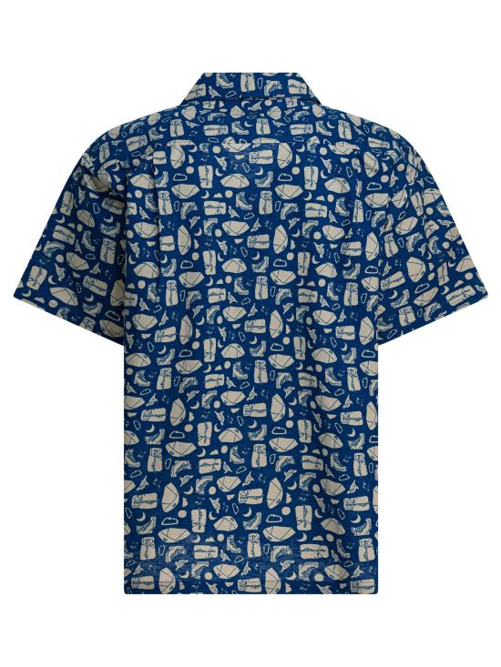 25FW 몽벨 긴팔 셔츠 2104730TAKELOHAMSYAMADOUGU1 BLUE - MONTBELL