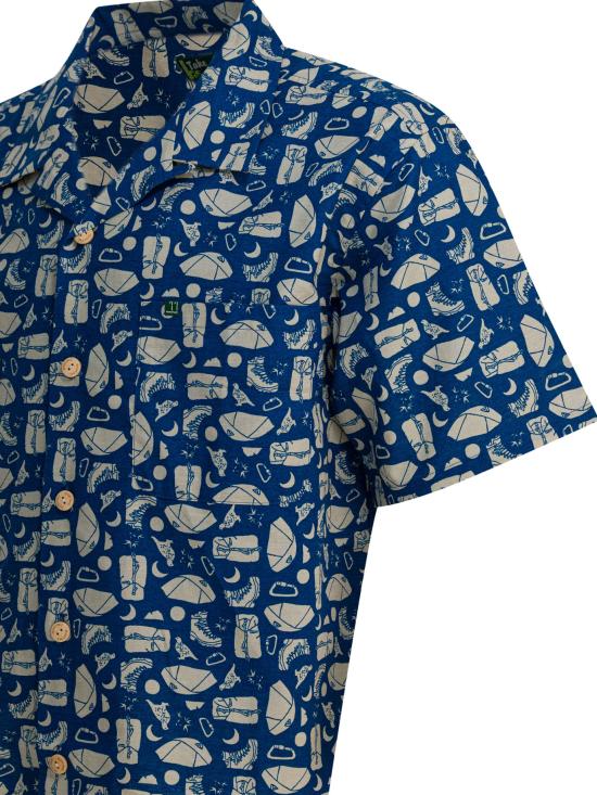 25FW 몽벨 긴팔 셔츠 2104730TAKELOHAMSYAMADOUGU1 BLUE - MONTBELL