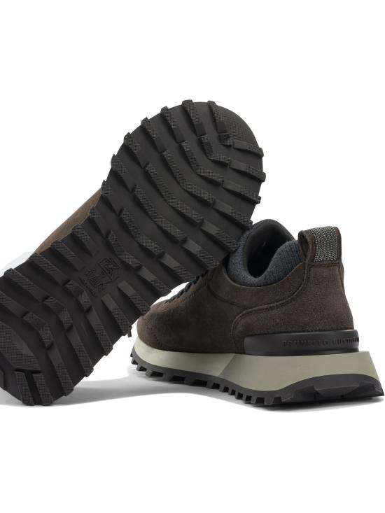 25FW 브루넬로 쿠치넬리 스니커즈 MZ60G3087C2803 BLACK - BRUNELLO CUCINELLI