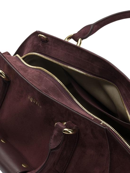 25FW 알렉산더 맥퀸 토트백 8456441MAA56050 BORDEAUX - ALEXANDER MCQUEEN