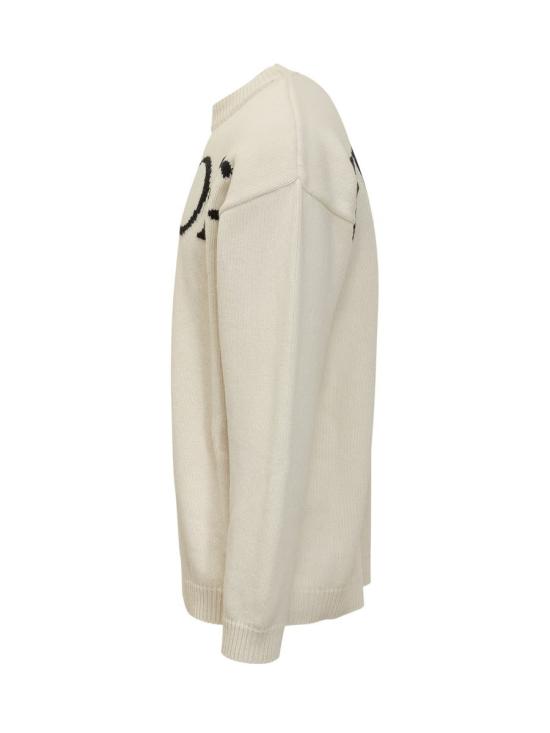 25FW 오프화이트 스웨터 OMHE20QF25KNI001 0B10 WHITE - OFF WHITE
