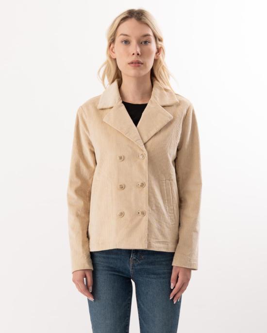  엘리엇 로렌 수트 자켓 코듀로이 더블 브레스티드 블레이저 레드