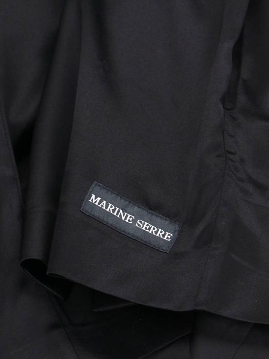 25FW 마린세르 원피스 WDR421A CWOV0056BK99 Black - MARINE SERRE