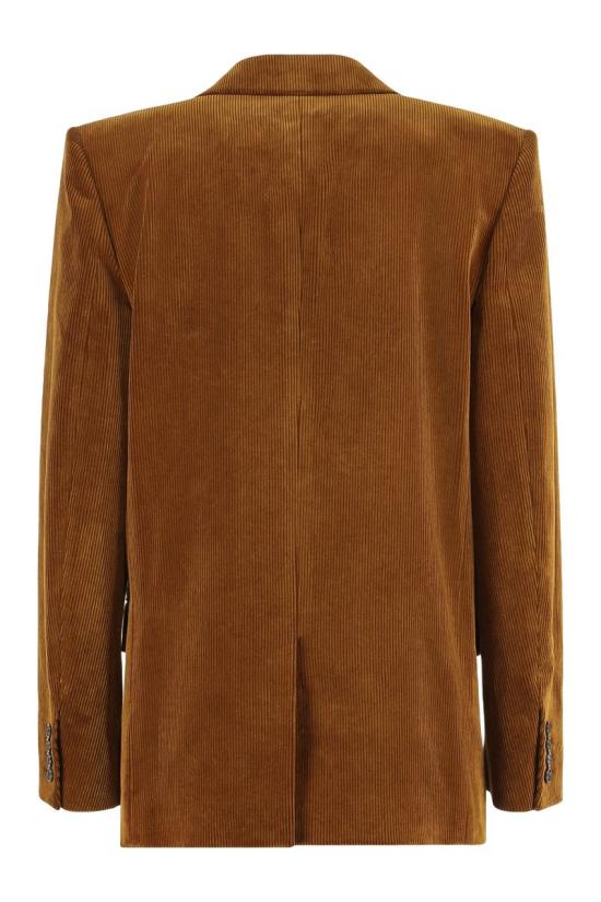 25FW 생로랑 수트 자켓 837047Y107T 2121 BROWN - SAINT LAURENT