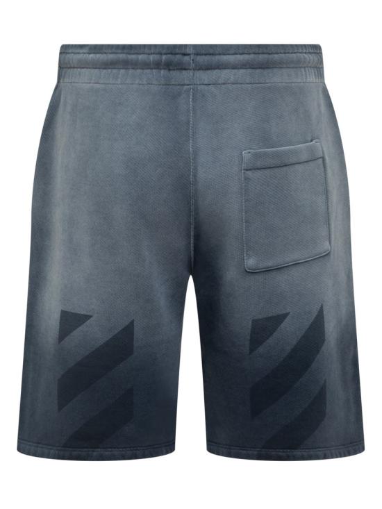 25FW 오프화이트 숏팬츠 OMCI013F25FLE009 4343 BLUE - OFF WHITE