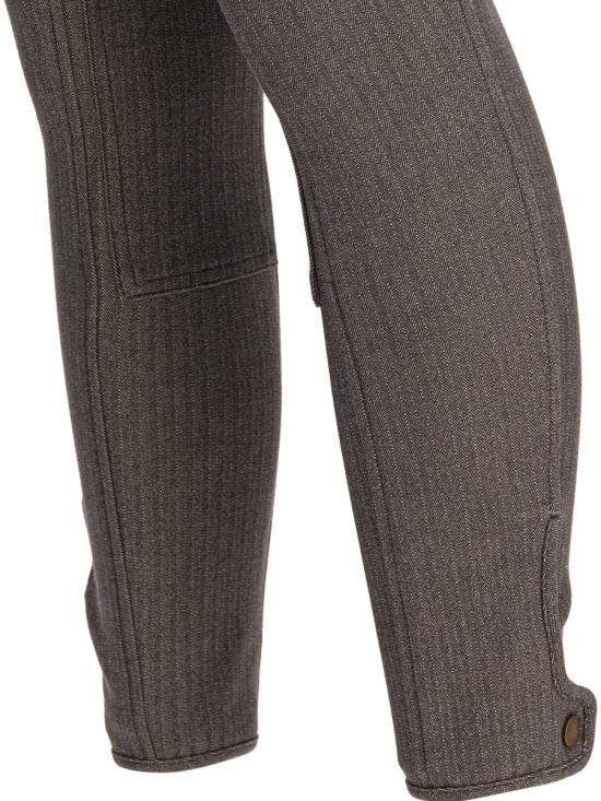 25FW 버버리 헤링본 스트레치 코튼 조드퍼 팬츠 8116806 BROWN - BURBERRY