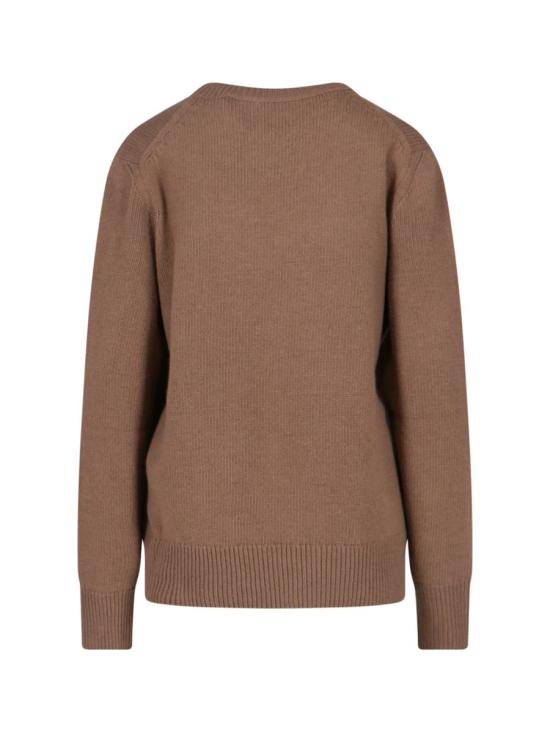 25FW 버버리 EKD 울 캐시미어 스웨터 8115640A1420 BROWN - BURBERRY