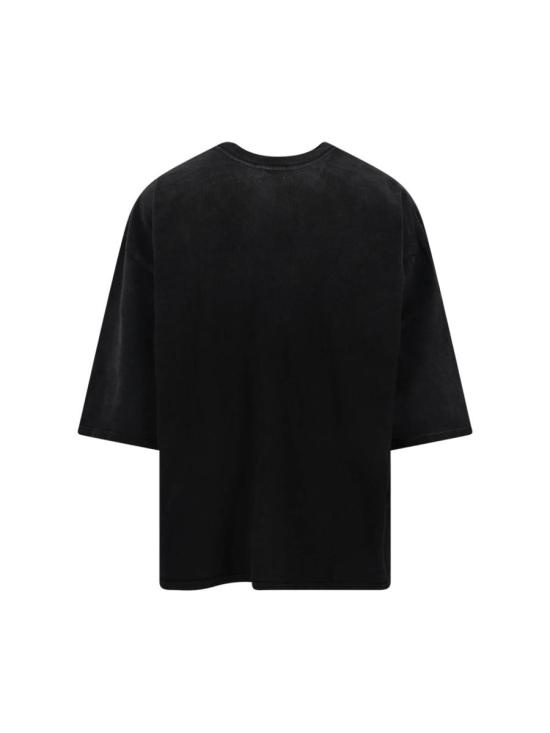 25FW 윌리 차바리아 반팔 티셔츠 WCJSY0122001 Black - WILLY CHAVARRIA