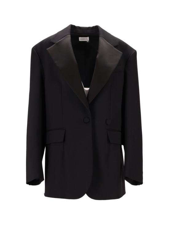 25FW 파로쉬 수트 자켓 D420335LILIUXY25 013 NERO Black