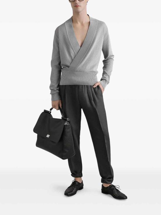 25FW 돌체앤가바나 트레이닝/조거 팬츠 GP12QZFU4MFN9833 Grey - DOLCE & GABBANA