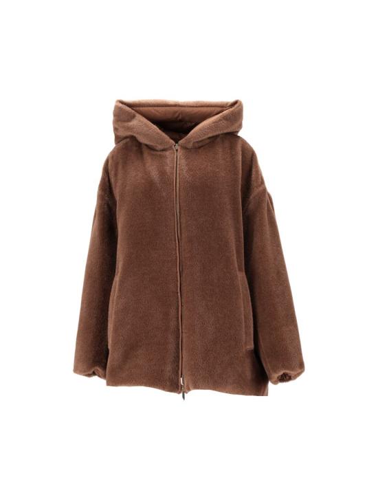 25FW 막스마라 더 큐브 올리비아 후드 자켓  2529486105600OLIVIA 026 CAMMELLO Brown