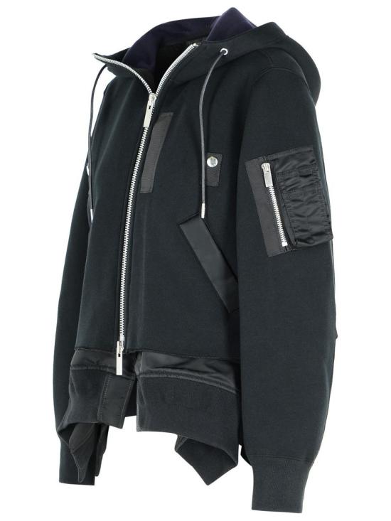 25FW 사카이 트레이닝 상의 25 08171002 Black - SACAI