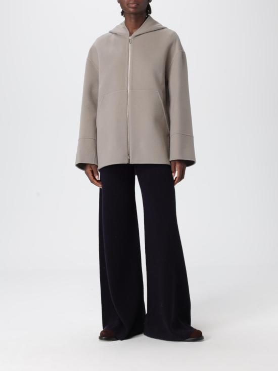 25FW 에스막스마라 로미나 후드 코트 2529086031600 049 Grey - 'S MAX MARA