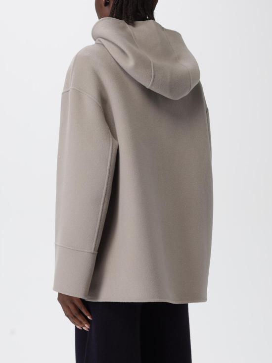 25FW 에스막스마라 로미나 후드 코트 2529086031600 049 Grey - 'S MAX MARA