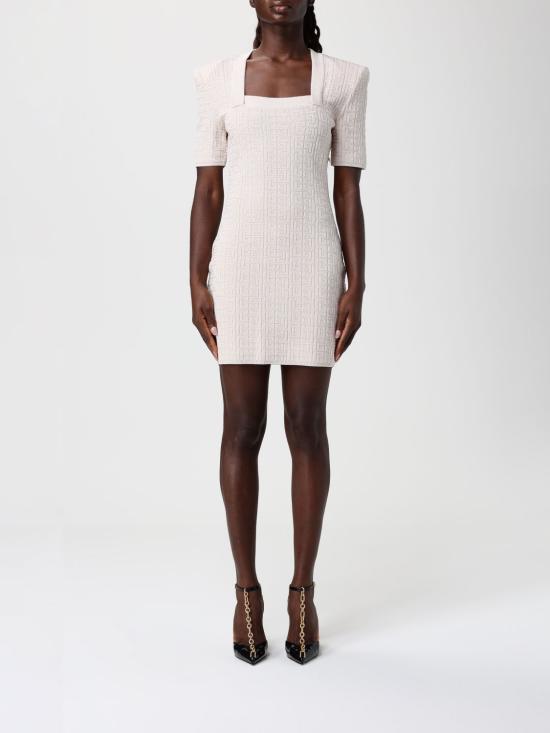 25FW 발망 롱 원피스 EF1R6135KI02 GUS Nude