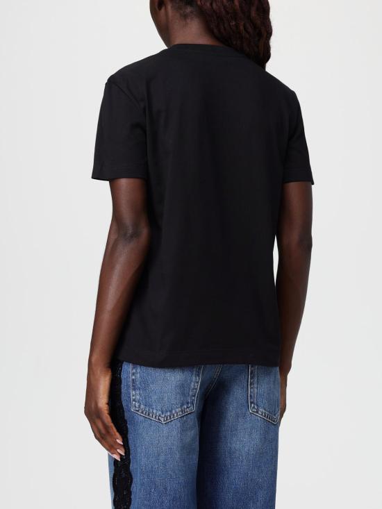 25FW 돌체앤가바나 반팔 티셔츠 F8V42ZGDCXZ N0000 Black - DOLCE & GABBANA