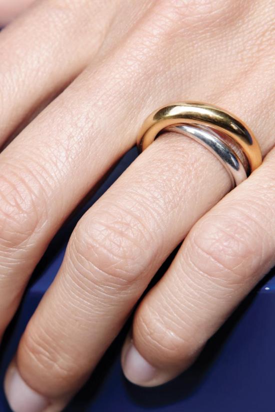  샬롯슈네이 반지 Charlotte Chesnais 이니셜 링 버메일/실버 - CHARLOTTE CHESNAIS