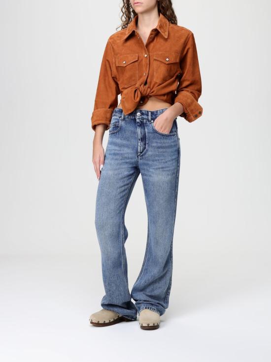 25FW 이자벨마랑 블라우스 CH0256FAC3B03I 50CO Brown - ISABEL MARANT