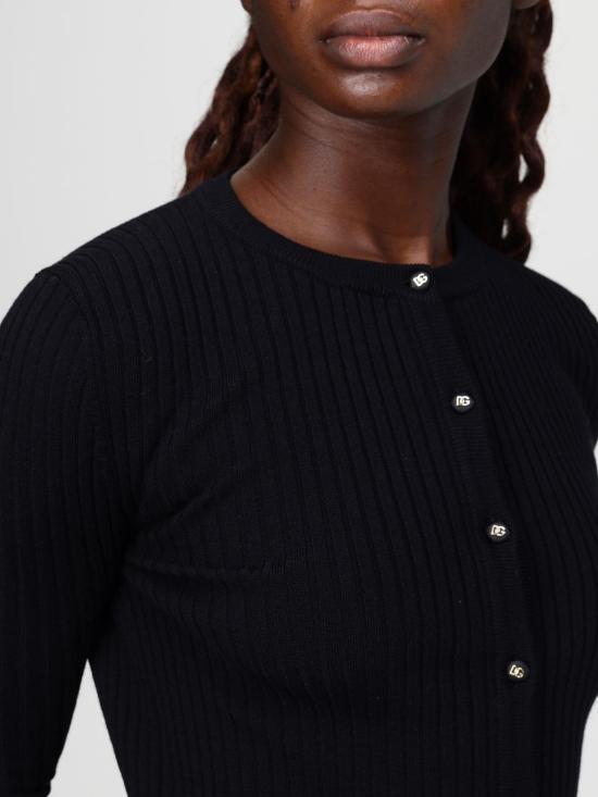 25FW 돌체앤가바나 스웨터 FXV62TJCVXG N0000 Black - DOLCE & GABBANA