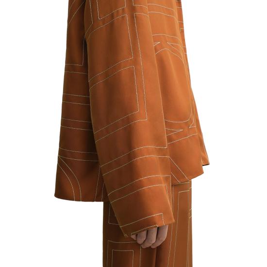 25FW 토템 라운지 웨어 241WRT976FB0089 161 TERRACOTTA - TOTEME