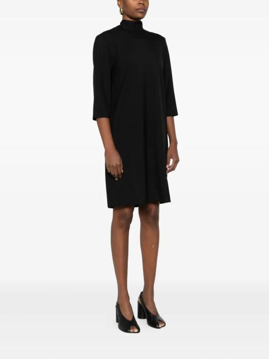 25FW 마르니 미디 원피스 ABMA1526Q0TW839 00N99 BLACK - MARNI