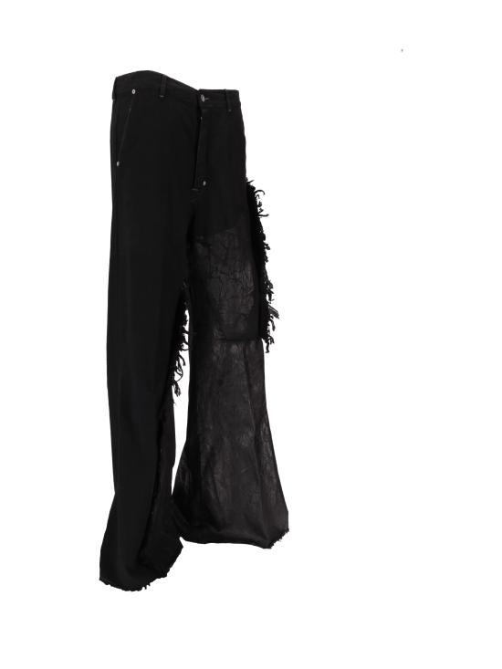 25FW 릭 오웬스 JORIS 트라우저 RR02E1308BMCCL 09 BLACK - RICK OWENS