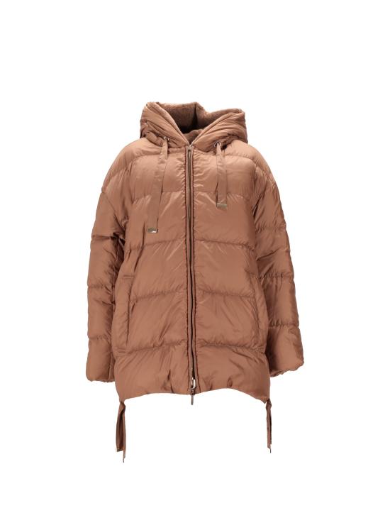 25FW 막스마라 더 큐브 올리비아 후드 자켓  2529486105600OLIVIA 026 CAMMELLO - MAXMARA THE CUBE