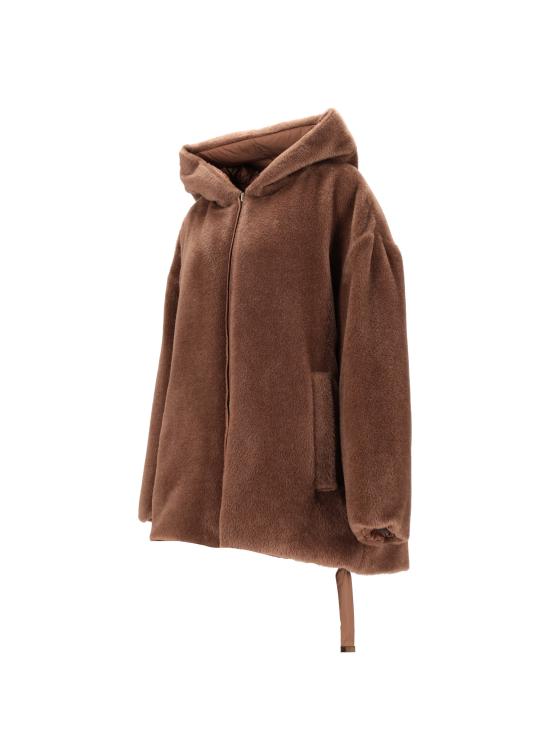 25FW 막스마라 더 큐브 올리비아 후드 자켓  2529486105600OLIVIA 026 CAMMELLO - MAXMARA THE CUBE