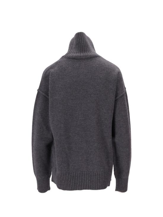 25FW 아미 ADC 터틀넥 터틀넥 UKS839018 084 GRIS CHINE ROUGE - AMI