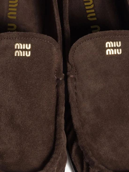 26SS 미우미우 페니 로퍼 5D499EF015054 F0003 MORO - MIU MIU