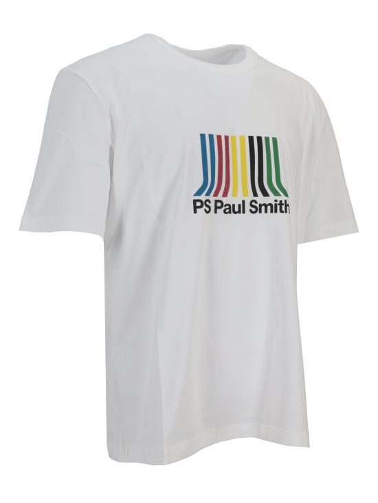 26FW 폴 스미스 반팔 티셔츠 M2R220XTP5408 01 WHITE - PAUL SMITH