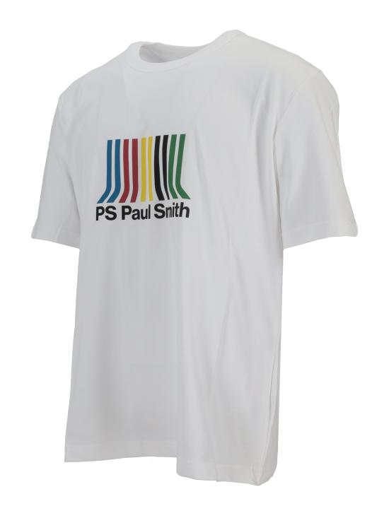 26FW 폴 스미스 반팔 티셔츠 M2R220XTP5408 01 WHITE - PAUL SMITH