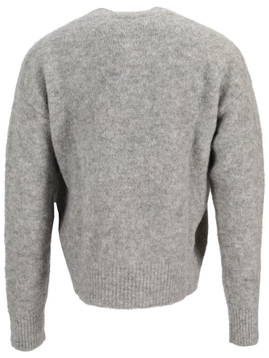 26FW 아미 스웨터 HKS824KN0021 050 GRIS - AMI