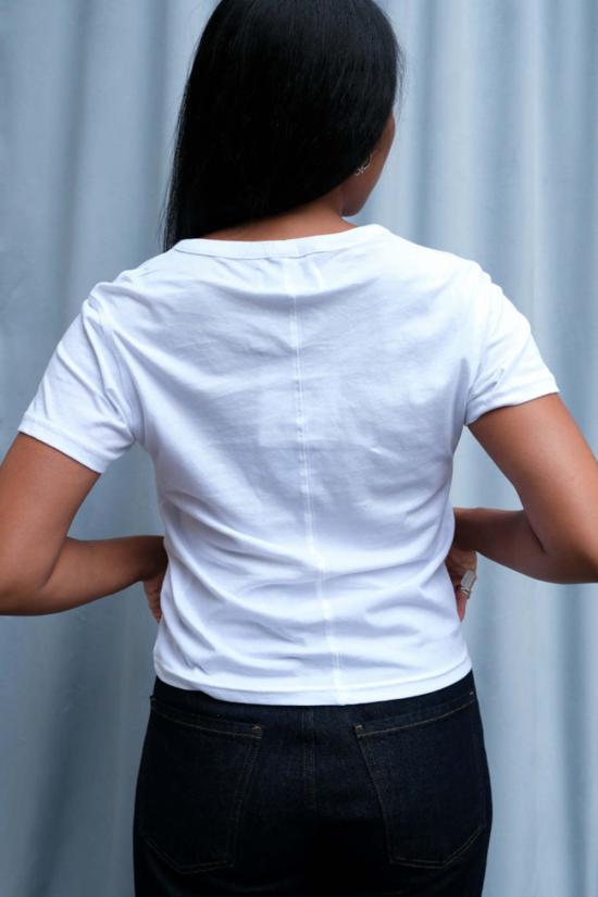  soldout.nyc 반팔 티셔츠 품절.NYC 슈렁큰 퍼펙트 티셔츠 화이트 - OTHER BRANDS