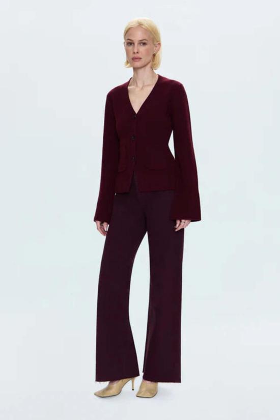  피스톨라 데님 팬츠 페니 하이라이즈 와이드 레그 진 - PISTOLA