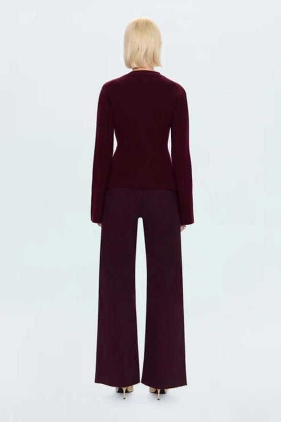  피스톨라 데님 팬츠 페니 하이라이즈 와이드 레그 진 - PISTOLA