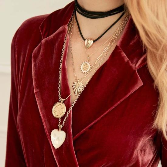  Jane Winchester 목걸이/팬던트 제인 윈체스터 러브 오리지널 펜던트 코인, 링크 체인 펜던트 목걸이 - OTHER BRANDS