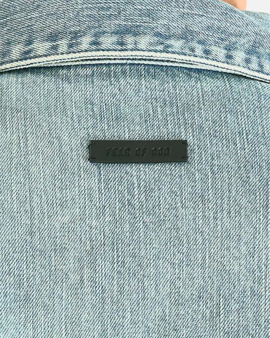  피어오브갓 데님 자켓 피어 오브 갓 데님 트러커 재킷 - FEAR OF GOD