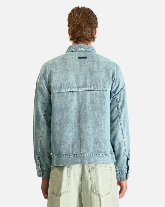  피어오브갓 데님 자켓 피어 오브 갓 데님 트러커 재킷 - FEAR OF GOD