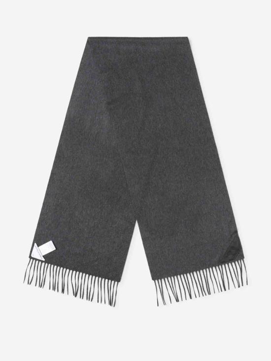25FW 보테가베네타 머플러/스카프 845830V3VU0 1307CHARCOAL MELANGE ANTRACITE GREY - BOTTEGA VENETA