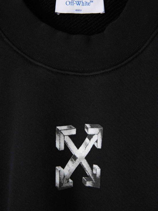 25FW 오프화이트 스웨터 2BA075F25FLE001 W014 1072BLACK Black - OFF WHITE